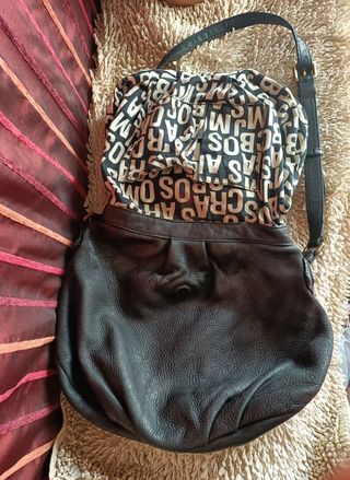 Bolso bandolera piel Marc Jacobs Q Natasha negro