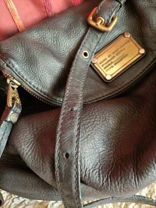 Bolso bandolera piel Marc Jacobs Q Natasha negro
