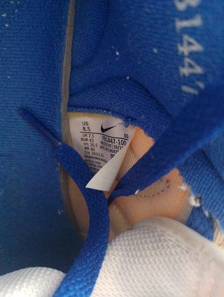 Zapatillas Nike Talla 42 Blancas y Azules