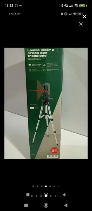 A estrenar Nivel láser de líneas cruzadas Parksid