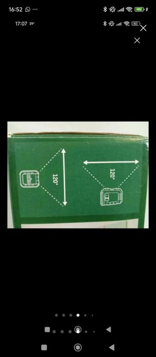 A estrenar Nivel láser de líneas cruzadas Parksid