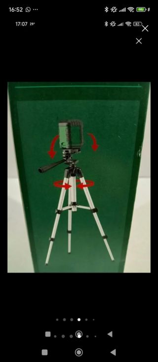 A estrenar Nivel láser de líneas cruzadas Parksid