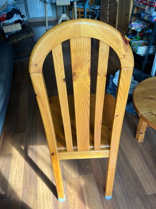 Conjunto 4 Sillas Castellanas Madera