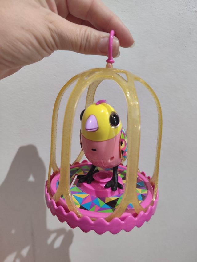 Digibirds Pájaro Interactivo con Jaula