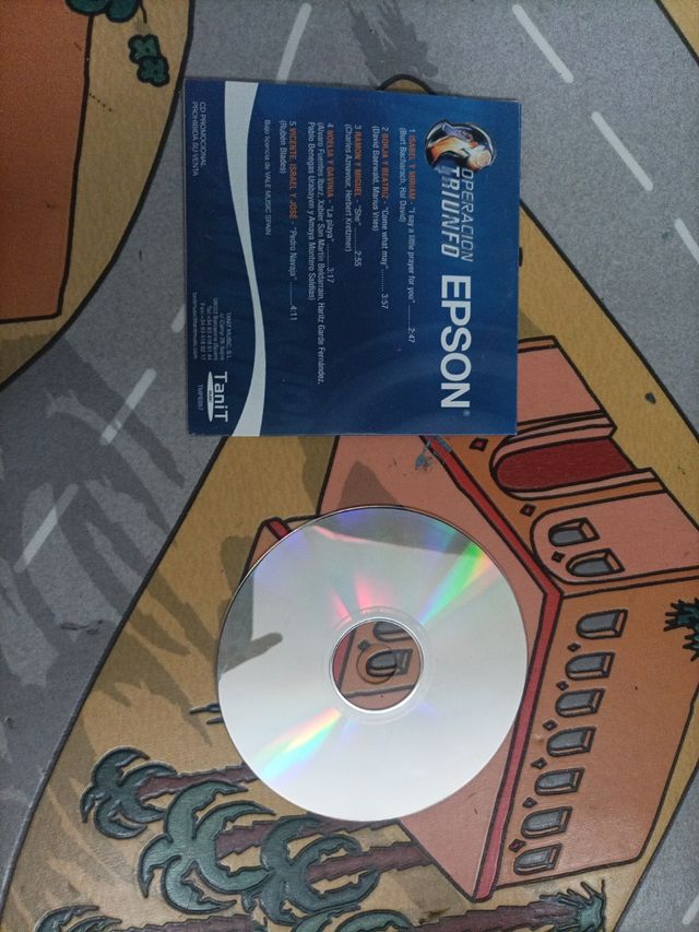 DVD OT3 Operación Triunfo Epson