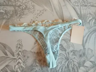 Camisón + tanga 
Pierre Cardin Talla 42 Azul Trans