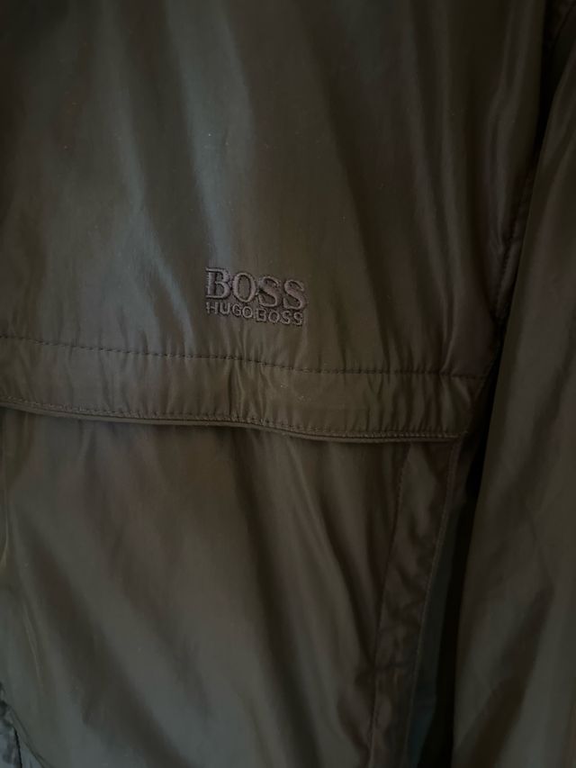 Abrigo Hugo Boss Negro
