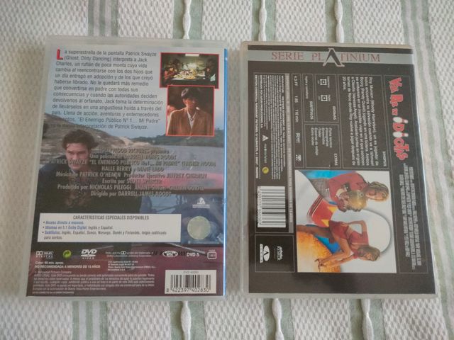 Pack 3 DVDs Descatalogados