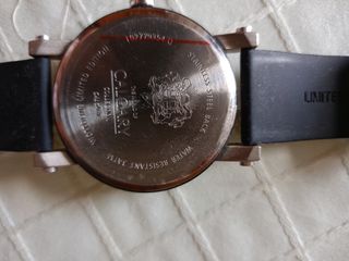Reloj Calgary Mundo Negro/Plata