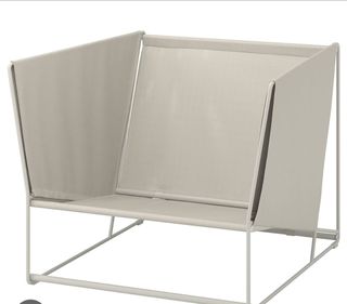 2 Sillones Diseño Moderno Tela y Metal,inter/exter