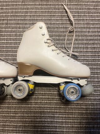 Patines Artísticos Blancos Talla 42