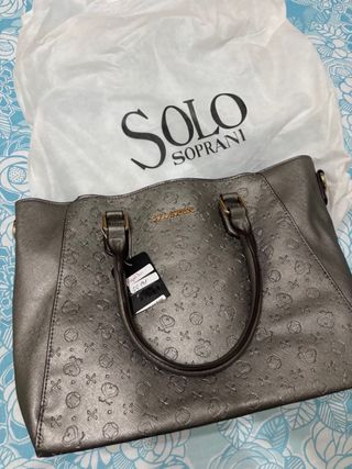 Borsa Solo Soprani donna oro/argento