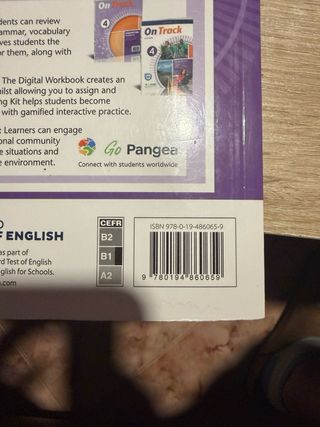 libro de 4 de eso en perfecto estado 