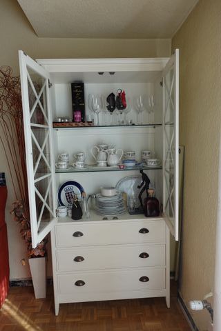 Vitrina de salón / comedor con diseño rústico