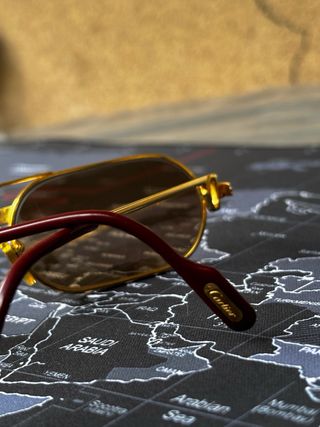 Gafas cartier del año 1983 con autenticidad 
