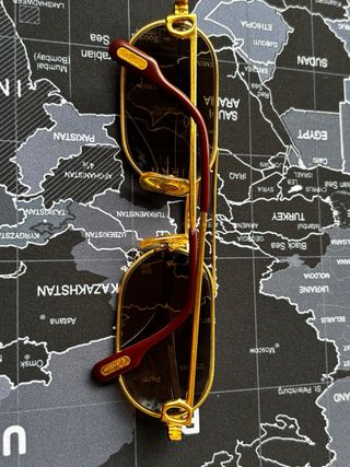 Gafas cartier del año 1983 con autenticidad 
