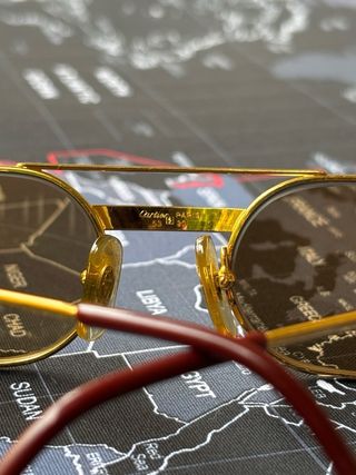 Gafas cartier del año 1983 con autenticidad 