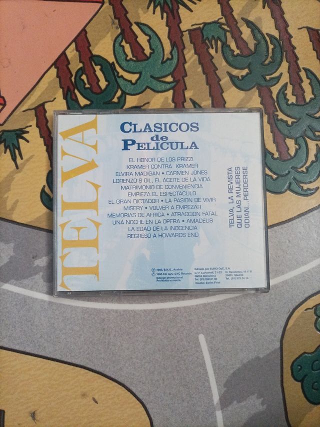 CD Clásicos de Película - TELVA