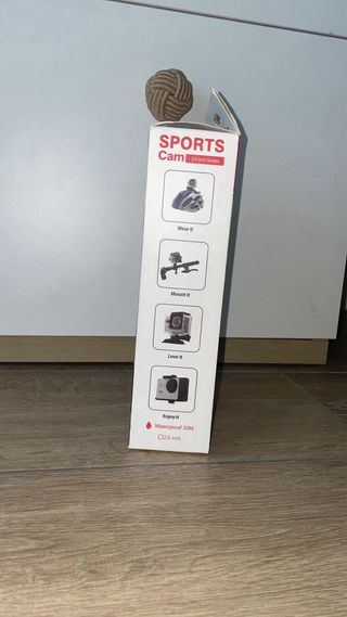 Cámara Deportiva HD 2 Pantalla Impermeable