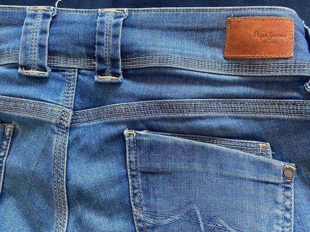 Pepe Jeans Vaqueros Azules Mujer