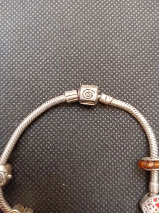Pulsera Plata 925 con Dijes