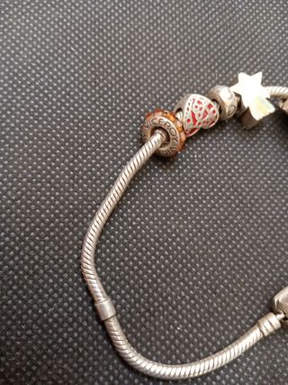 Pulsera Plata 925 con Dijes
