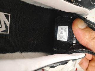 Vans niño talla 38