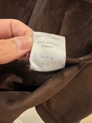 Chaqueta Loewe Ante Marrón
