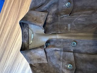 Chaqueta Loewe Ante Marrón