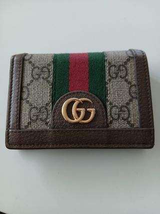 Cartera Gucci Marrón y Verde