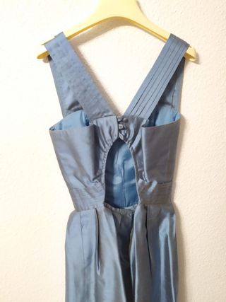 Vestido de fiesta azul