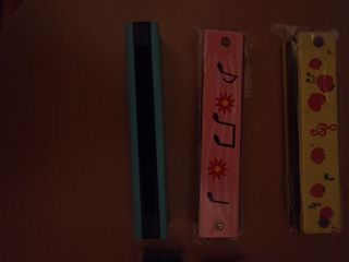 Armoniche con disegni per bambini