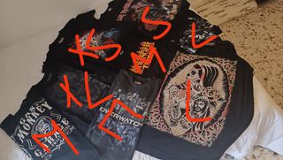 Lote de 8 Camisetas Anime: Stranger Things, Ramms
