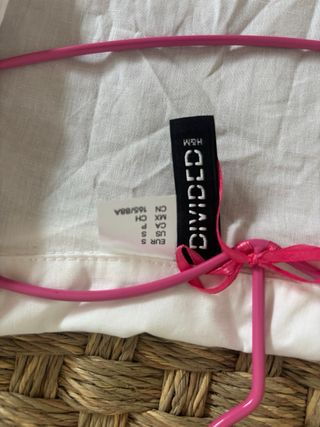 Camisa crop blanca manga larga