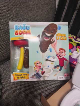 Juego de mesa Baño Boom +5 años 
2 a 4 jugadores 