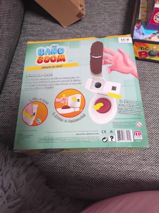 Juego de mesa Baño Boom +5 años 
2 a 4 jugadores 