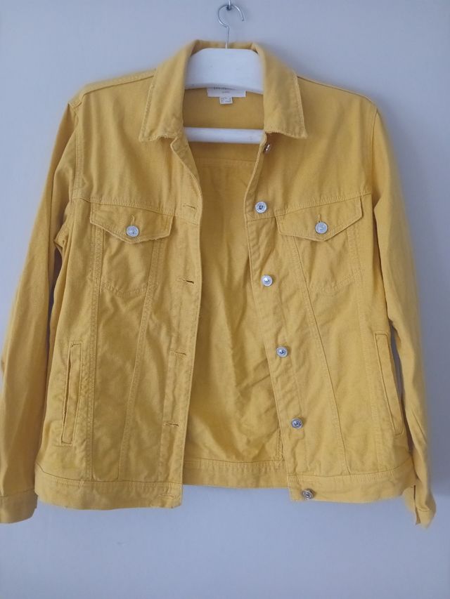 Chaqueta vaquera amarilla
