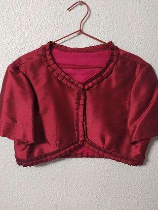 Vestido de fiesta fucsia