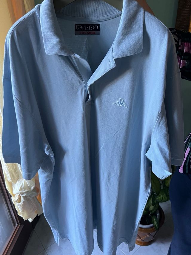 t-shirt Kappa XXL Azzurra