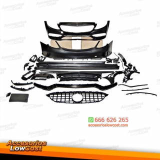 Kit De Carrocería Mercedes W205 4P 2014-2021 Look