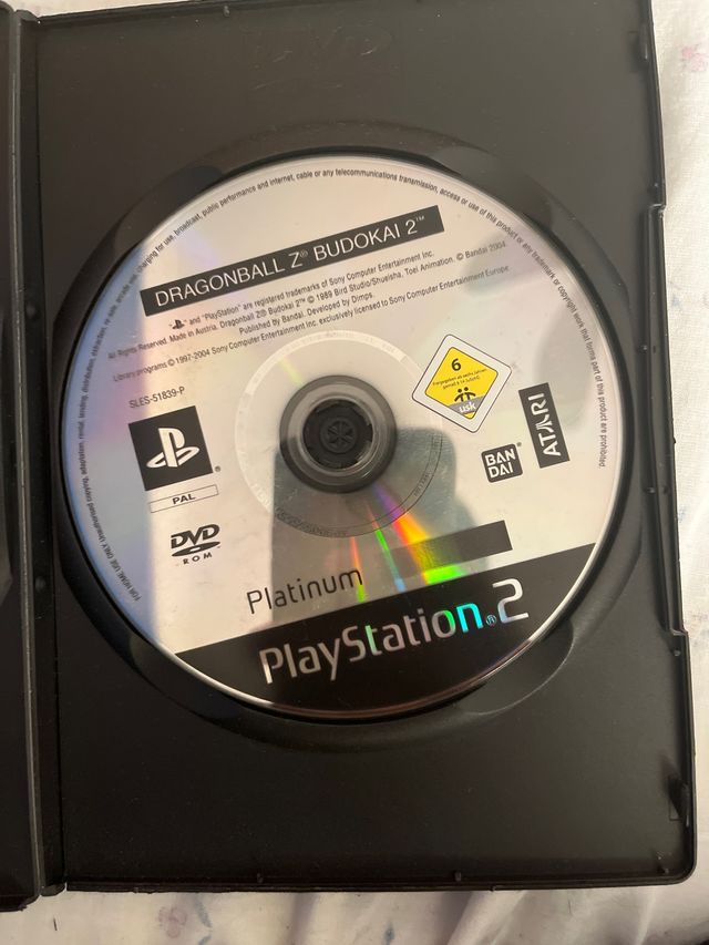 Dragon Ball Z Budokai 2 PS2 Platino
