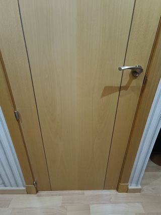 Puertas de madera haya.