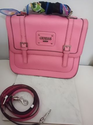 Bolso Guess Rosa con Pañuelo