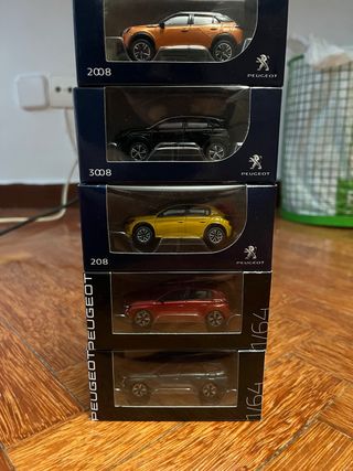 Colección Coches Peugeot 1/64