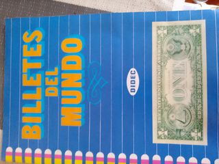 Álbum de cromos billetes del mundo