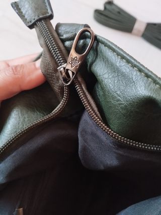 Bolso Desigual verde oscuro grande