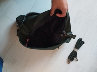 Bolso Desigual verde oscuro grande
