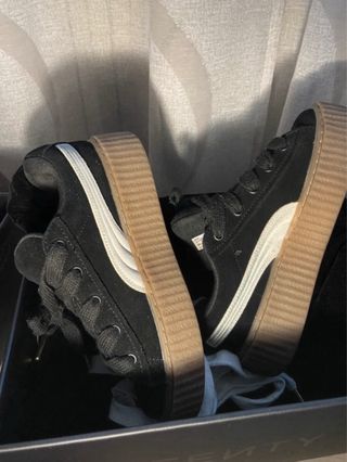 Scarpe Creeper Puma x Fenty by Rihanna nere beige