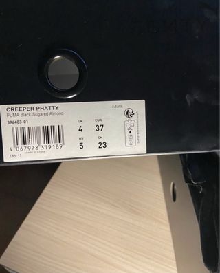 Scarpe Creeper Puma x Fenty by Rihanna nere beige