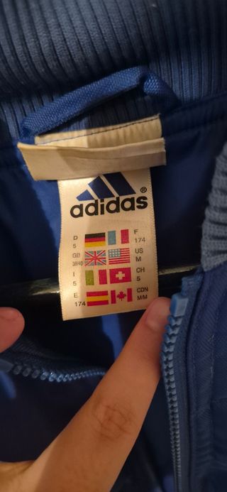 Giubbotto Adidas Vintage Blu